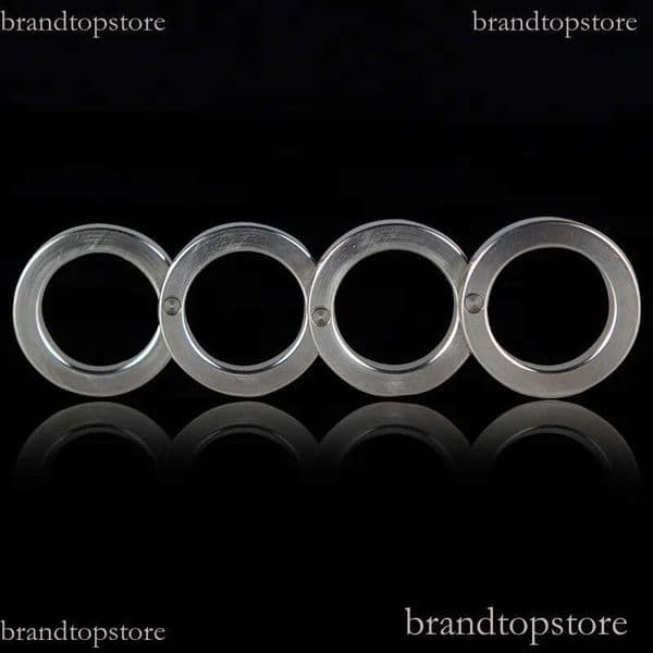 Stainless Steel Metal Knuckle Finger Tiger Self-defense Four knuckle dusters self defense Fingers Safety Fitness Exercise Pocket EDC Tool TIANSINIAO