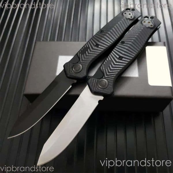 8551/8551Bk Folding Knife 3.30 S90v Plain fixed blade knife Blade Black G10 Handles Pocket Tactical Knives Outdoor Camping Hunting EDC 535 537 3300 9400 Tools