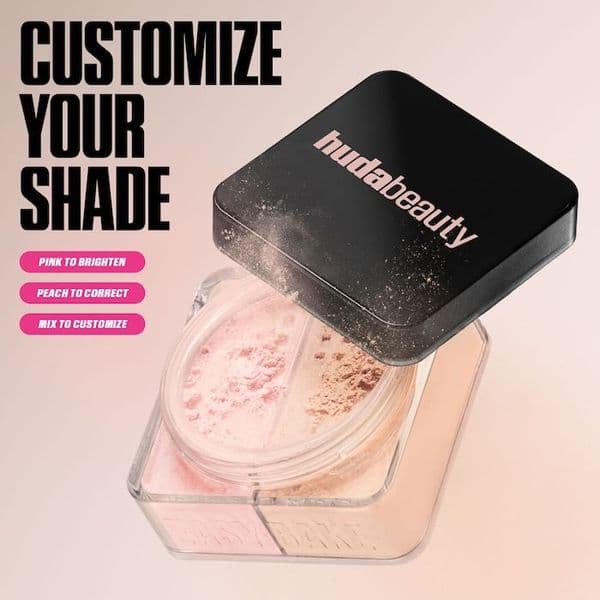 2026 Double-color Easy Bake Loose Baking Setting Powder Contour Concealer Foundation Makeup Full Coverage Poudre Libre Baking Fixation