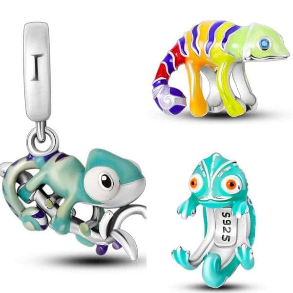 925 Sterling Silver Temperature Discoloration Animal Series Charms Beads Fit Original Wear Bracelets S925 DIY Jewelry Gifts