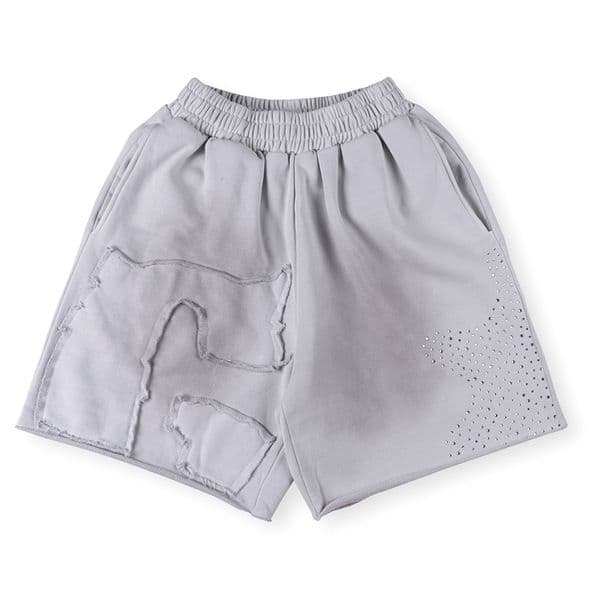 Wash Grey Diamond Shorts Jogger Summer Pant For Men Women Short Pants Holidays Clothing 2026