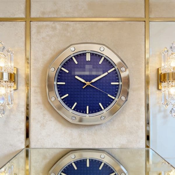 Contemporary 14-Inch Metal Wall Clock Stunning Design for Any Interior High Quty Reliable Functionty u0026 More T260514