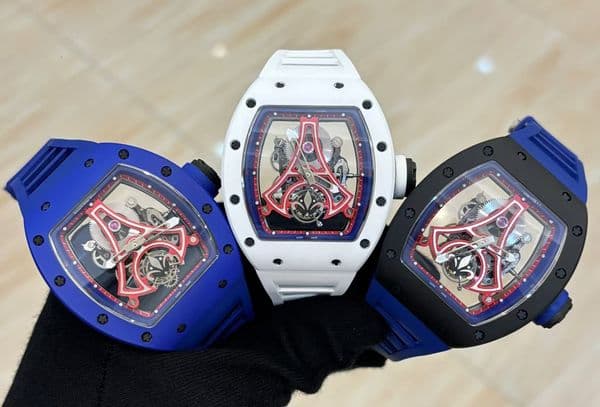 2026 Top quality AAAAA Luxury mens watch super clone watches ntpt carbon fiber rm52s designer watches men tourbillon mechanical movement ec2c