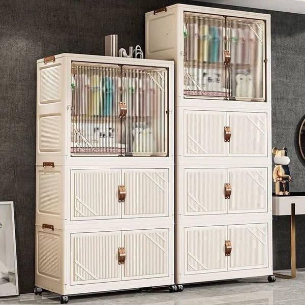 Bestseller Multifunction Sundries Cabinet Dustproof Wardrobe Folding Storage Organizer Multi-Specification Home Organization Solution ddmytues