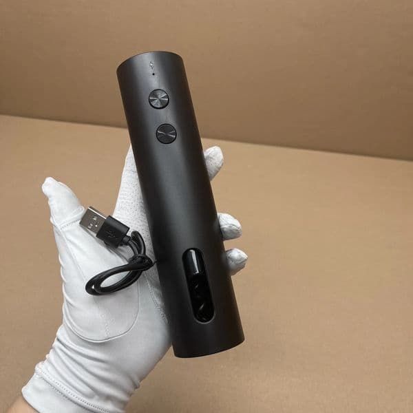 Electric Automatic Wine Opener Rechargeable Corkscrew Wine Bottle Opener With USB Cable 260106