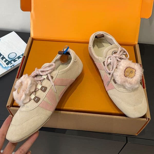 Designer Shoes Women Sneakers Ballet Sports Shoes Luxury Letter Trainer Shoes Athleisure Shoes Outdoor Sports Shoes Fashion School Casual Shoes