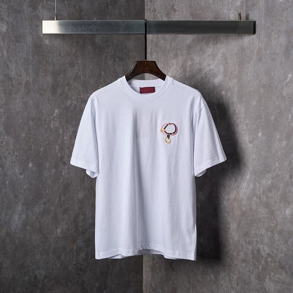 26ss top mens designe t shirt Chest Letter tshirt t shirts designer clothes Sportwear men tee shirts S,M,L,XL,2XL