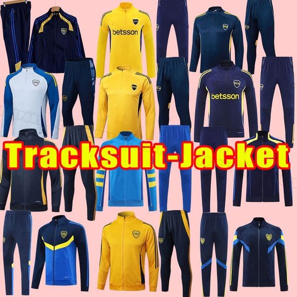 CAVANI Boca Juniors jacket set 2025 2026 MARADONA BENEDETTO MARCOS ROJO CARLITOS DE ROSSI TEVEZ SALVIO BARCO JANSON MEDINA football shirt men Training jacket shirts