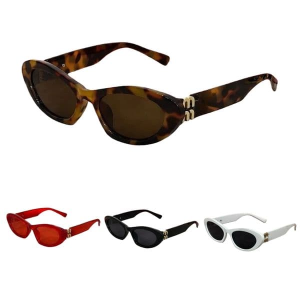 designer sunglasses for women men Outdoor Sunshade Fashion Classic Cat eye Luxury Letter Sunglasses M6149 Top Quality