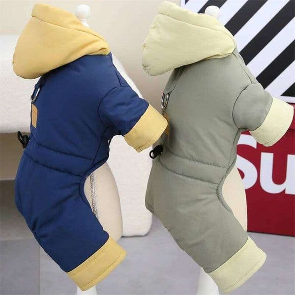 Warm Dog Clothes Winter Puppy Pet Coat Jacket For Small Medium Dogs Thicken Waterproof Yorkies Pets Clothing Hoodies Chihuahua XJ260108