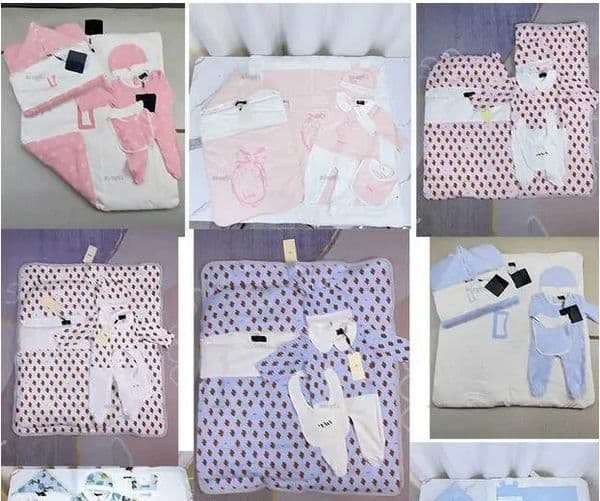 2026 New Newborn Fleece Jumpsuit Sleeping Set - Baby Sleep Sack With Hat, Bib & Diaper Bag Designer