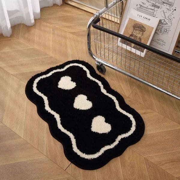 VIKAMA Water Absorbing Floor Thickened Non Slip Mat For Washroom, Bathroom Carpet At Toilet And Restroom Entrance 26H0108