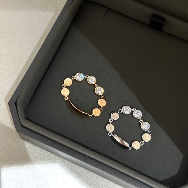 Womens ring 925 silver set natural crystal never fades platinum plated Top quality US size 678 With box classic style jewelry luxury diamond 046