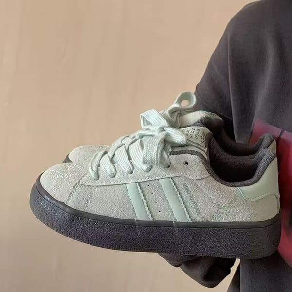 Ddmytiger High Value White Spring New Mint Green Sneakers Original Niche Retro Casual Thick Soled German Training Shoes Outdoor Shoes