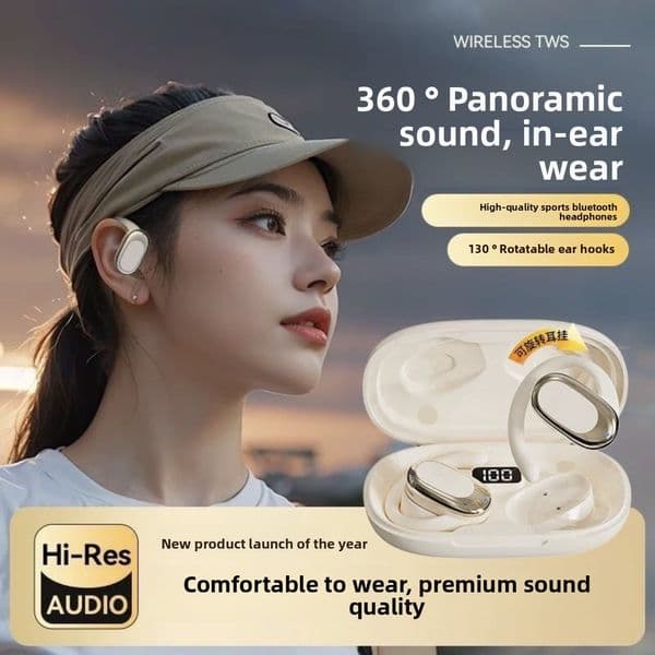 GT526 ear-hanging wireless bluetooth headset comfortable noise reduction open super long battery life universal