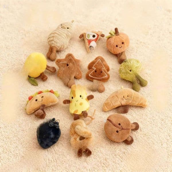 Jellys Cat Keychain Collection Set Toys Fluffy Cute Endearing Animal-Shaped Fur Dolls - Gift For Babies And Mothers Cuddly Toy 1Ee 660 ebe