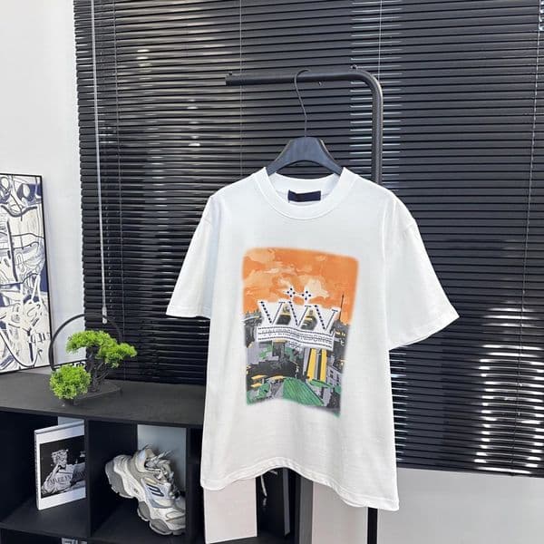 New Men's Tshirt Designer T shirt summer menswear breathable loose letter print islanda short sleeve lovers street fashion 100% cotton T-shirt EU S-2XL
