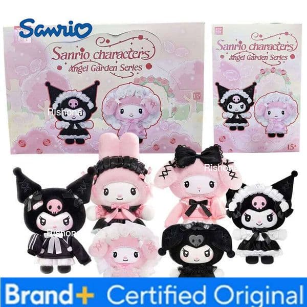 Sanrio Toptoy Characters Angel Garden Series Blind Tidy Play Kuromi Melody Cute Vinyl Face Doll Mystery Box Decor Toys H260109