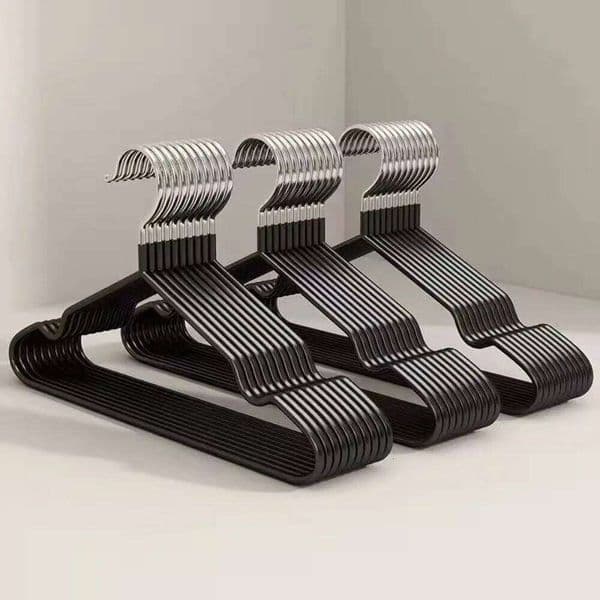 Garment Organizer Marking Clothes Hangers for Home Use Non Slip Drying Metal Thick Storage Bedrooms Wardrobes Adult 26T0109
