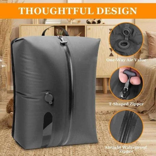 Designer Nylon Luggage Backpacks Clothing Bags Home Portable Compression Bag Travel Vacuum art Organizer Free Shipping 13 4