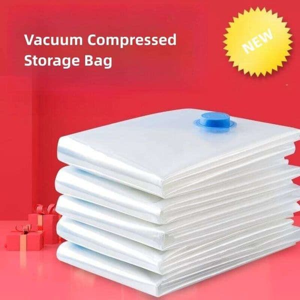 3-5PCS Vacuum and Pump Cover for Clothes Storing Large Plastic Compression Empty Bag Travel Accessories Storage Container 26N0109
