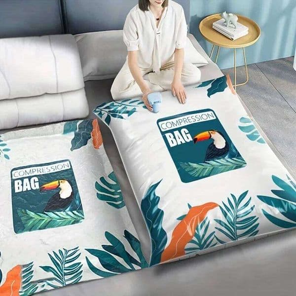 Large capacity vacuum Lightweight travel clothing Vacuum compression storage bag Clothes blankets dust bags 26T0110