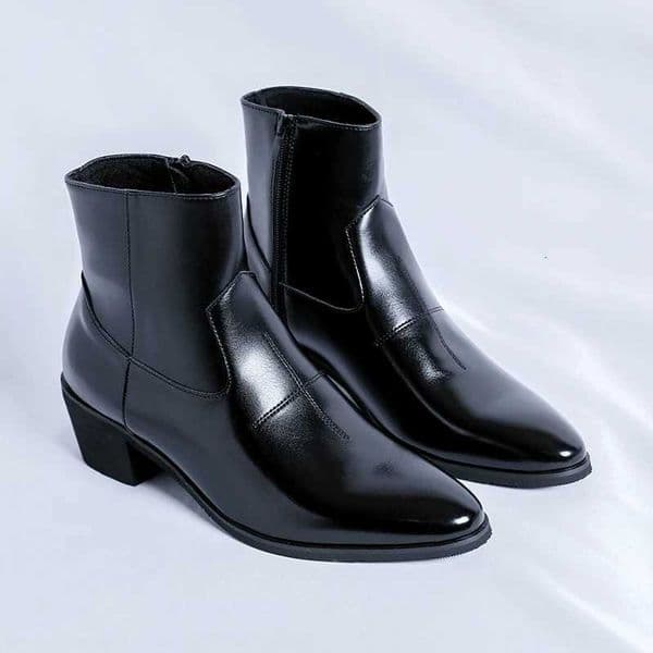 2025 Mens Breathable Casual Shoes - Lightweight Leather Ankle Boots with Cushioned In Flexible for Urban Street Style Z251218