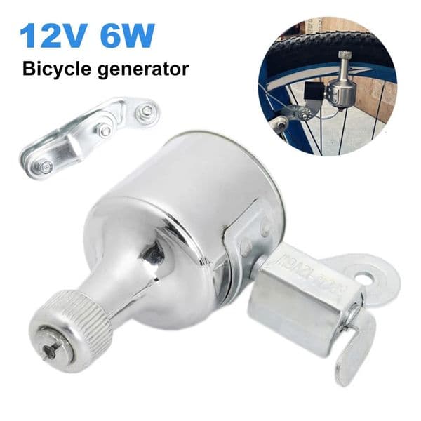 Rear Dynamo Motorized Taillight Eco Friendly Universal Outdoor Cycling Light Generator Friction Instal MTB Road Bike 260109