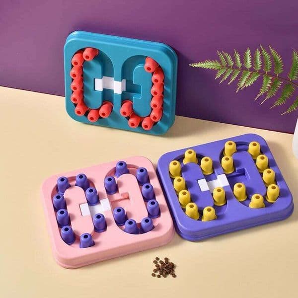 Feeder Dog Toys Slow Plate Interactive Toy Antislip Food Dispenser Increase Puppy IQ Training Supplies Pet Accessories 26H0110