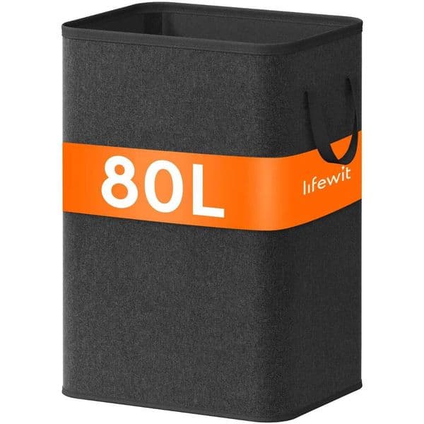 Tall Hamper, Collapsible Laundry Basket with Handles,Foldable Hampers for Laundry,Portable Dirty Clothes Hamper 26H0110