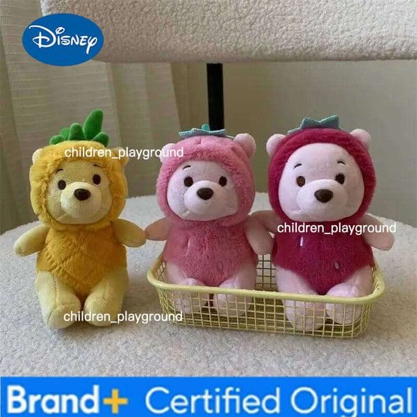 Disney Cute creative cartoon Winnie the Pooh new high-looking fashionable and versatile decorative plush doll keychain pendant H2601101