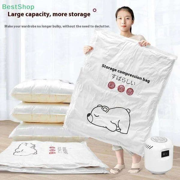 Thickened Vacuum Compression Bags,Quilts Down Jackets Storage Bags,Travel And Moving Organization Bags 26T0110