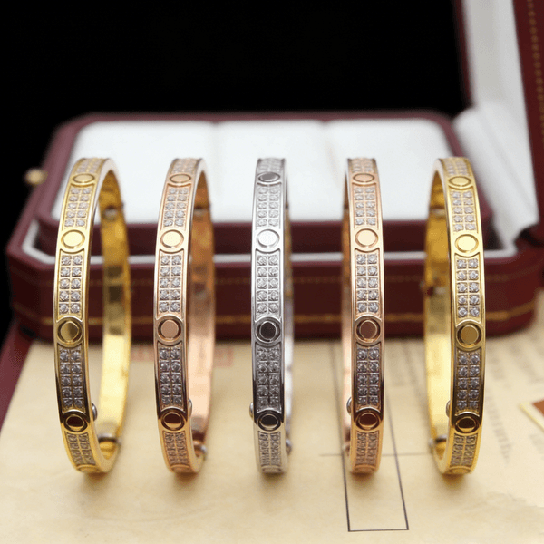 bracelet women designer for women men Simple Bracelet Narrow full diamond screwdriver patterned bracelet girls festival Birthday Gift Fashion accessories