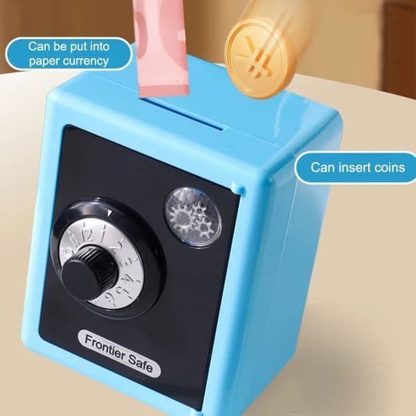 Childrens Rotate Password Coin Piggy Bank Combination Lock Safe Box for Cash Mini Money Saving Toy 260106