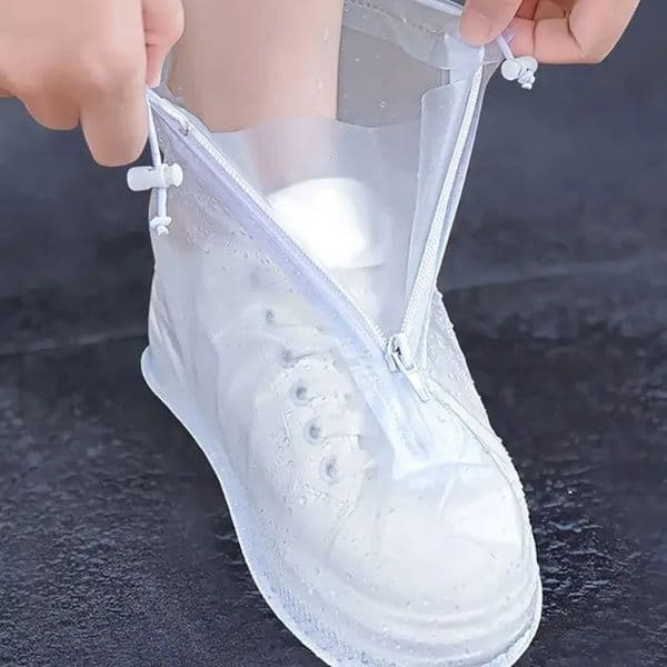 Silicone Waterproof Shoe Cover Unisex Shoes Protectors Rain Boots for Indoor Outdoor Rainy Reusable Quality non-slip shoe Cover 260106