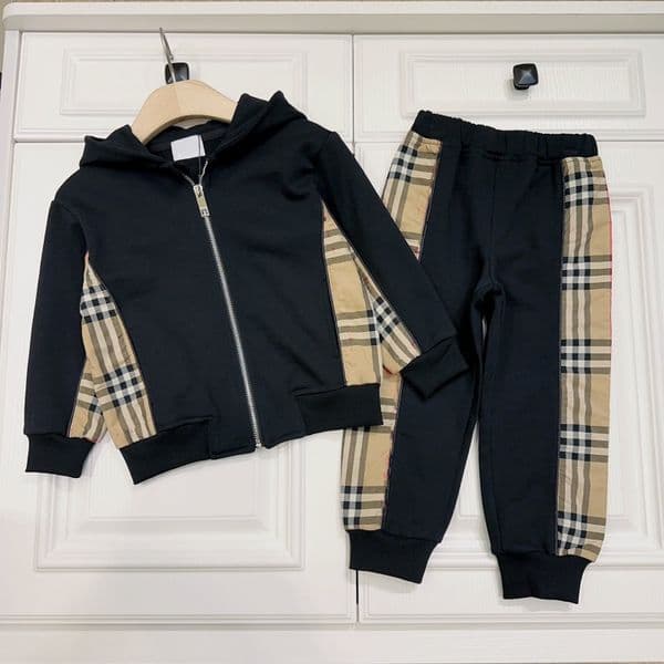 Sports Designer Kids Clothing Set Boys Girls Luxury Tracksuit Long Sleeve Hoodie Pants Hoodies Suit Shirts Pullover Kids Warm Bodywarmer Sportsuits 100cm-160cm T3