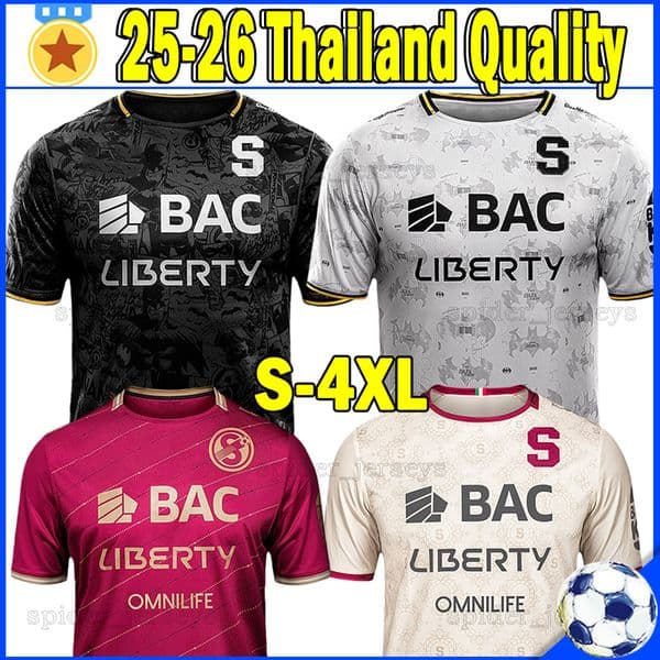 XXXL 4XL 25 26 Deportivo Saprissa soccer jerseys SINCLAIR MARIANO K.MYRIE camisetas de futbol 2025 2026 A.RODRIGUEZ WASTON D.GUZMAN LORIA football shirts Men Uniforms
