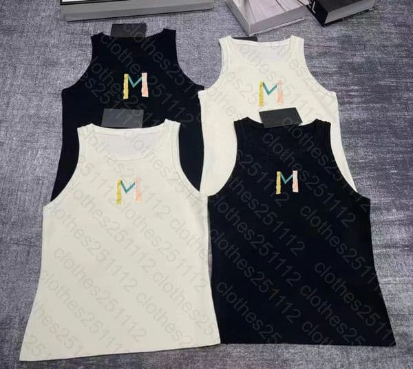 vest top women designer tank top womens t shirt knits tees t shirt tanktop womem crop top embroidery sexy offs shoulder casual solid sleeveless backless top shirts
