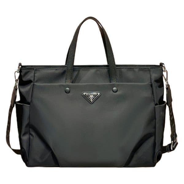 Designer Oxford laptop handbag women's large capacity lightweight business documents travel shoulder slung tote bag