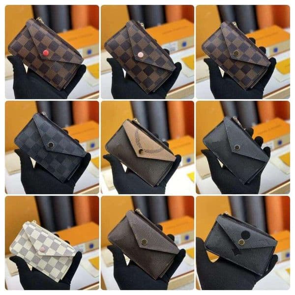 Top quality Luxurys Designers zipper card holder M69431 Zippy Organizer Key Pouch cards Pochette coins men Genuine leather purse women Holders Lambskin Wallets