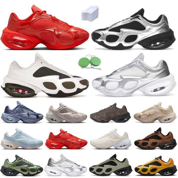 2026 Men Women Running Shoes Casual Sneaker Black Metallic Silver Habanero Red White Hyper Pink Yellow Panda Man Platform Trainers Sports Sneakers Jogging Walking