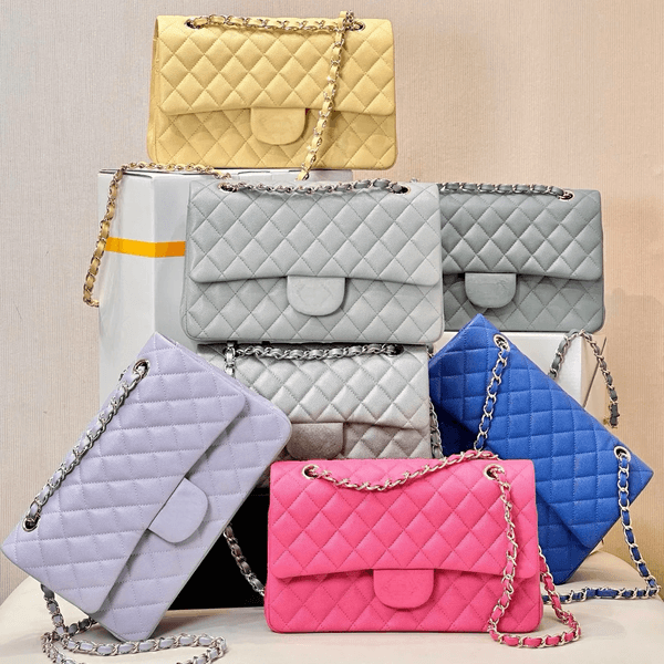 Designer Classic CF Flap Chain Shoulder Bag Totes Leather Caviar Sheepskin Handbag Luxury Designer Womans hight Quality Fashion Leather Crossbody Bag woc