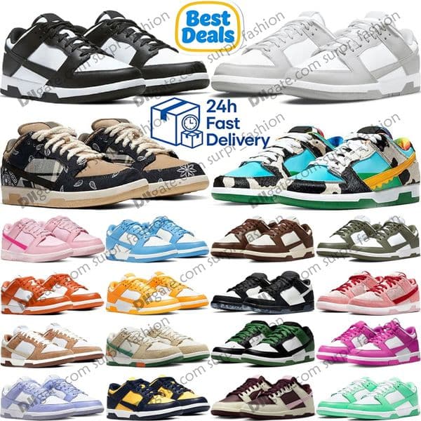 Designer Running Shoes For Men Women Low Flats Sneakers Fashion White Black Grey Fog University Blue Photo Dust Rose Whisper Outdoor Sports Mens Trainers GAI