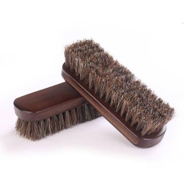 Bestseller Horse Hair Set Soft Bristle Brush for Shoe Cleaning Dusting Oiling and Polishing ddmytues
