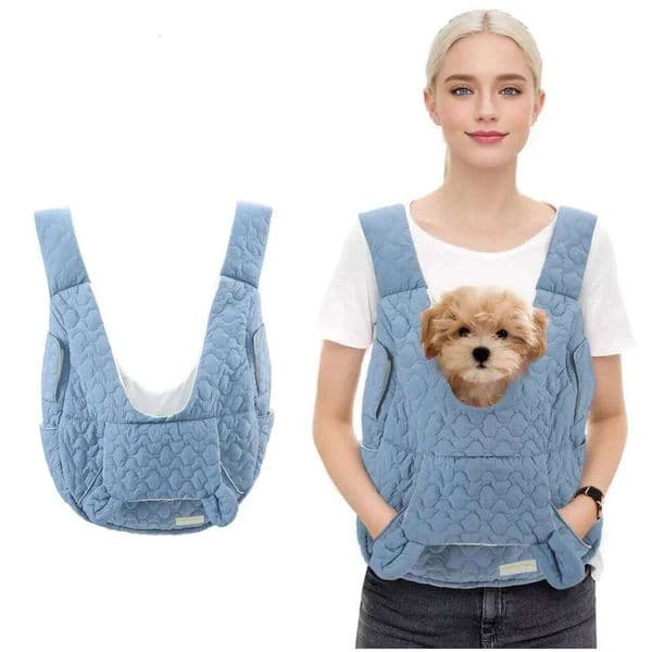 Carrier Backpack Extra Large Capacity Pet Chest Dog Cat Outdoor Bag Waterproof and Wind Resistant Portable 26W0112