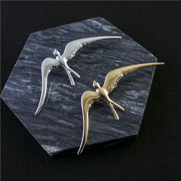 Fashion Retro Swallow Brooch High-End Fashion Versatile Clothing Matching Pin