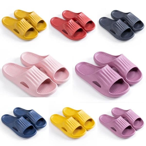 2026 Slippers man Womens Summer Black white pink blue green TWhite Brown Blue Silver Outdoor beach size 36-45 005