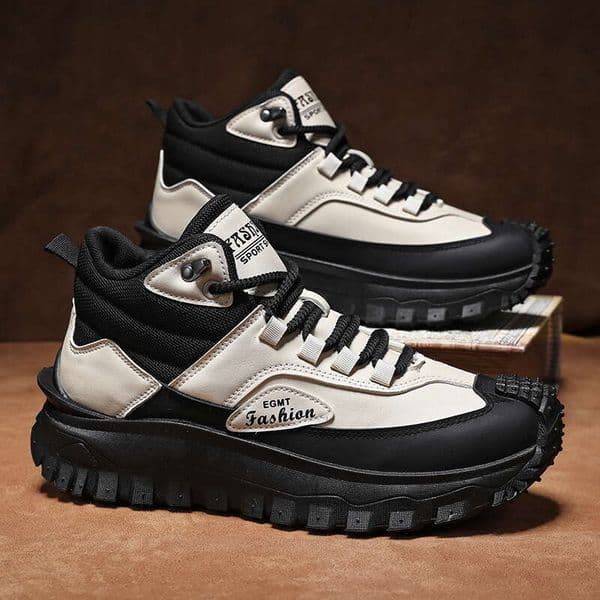 Free shipping Plus Size Men's Shoes New Autumn High-Top British Style Retro Work Outdoor Sports Waterproof hot seller Hiking Boots