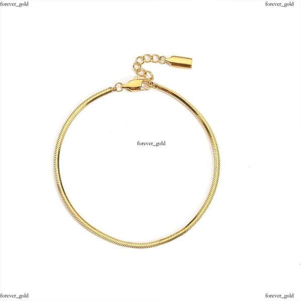 VVS Moissanite EManco Wholesale Simple 18k Gold Plated Luxury Sterling Silver Snake Bone Bracelet Men's Jewelry