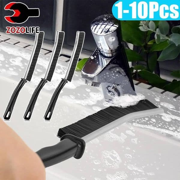 Bestseller Gap Hard-Bristled Crevice Brush for Stiff Angled Bristles Tile Bathroom Kitchen Toilet Cleaning Tool ddmytues